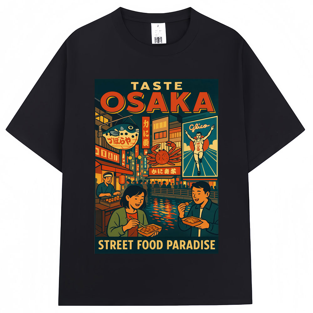 Street Fashion Osaka - Japanese Style Taste Osaka Street Food