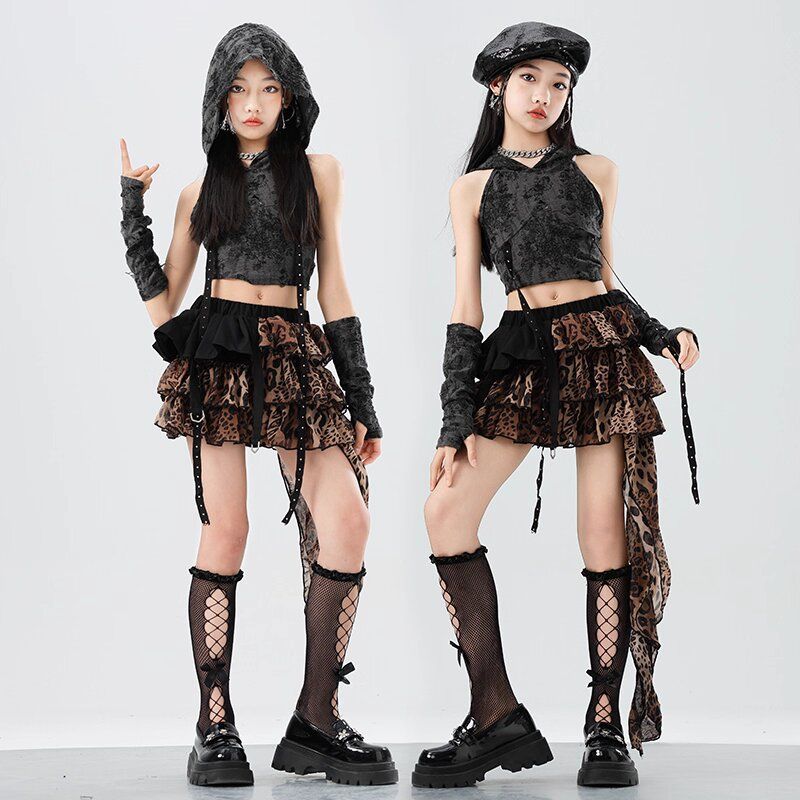 Girls' Jazz Dance Fashionable  - Street Fashion Outfit Girl 评论和价格