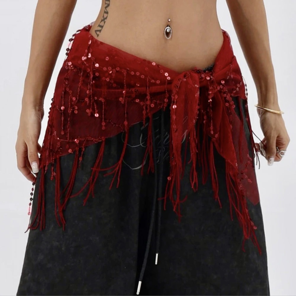 Fashion Sequins Belly Dance Be - Street Fashion Thailand 评论和价格
