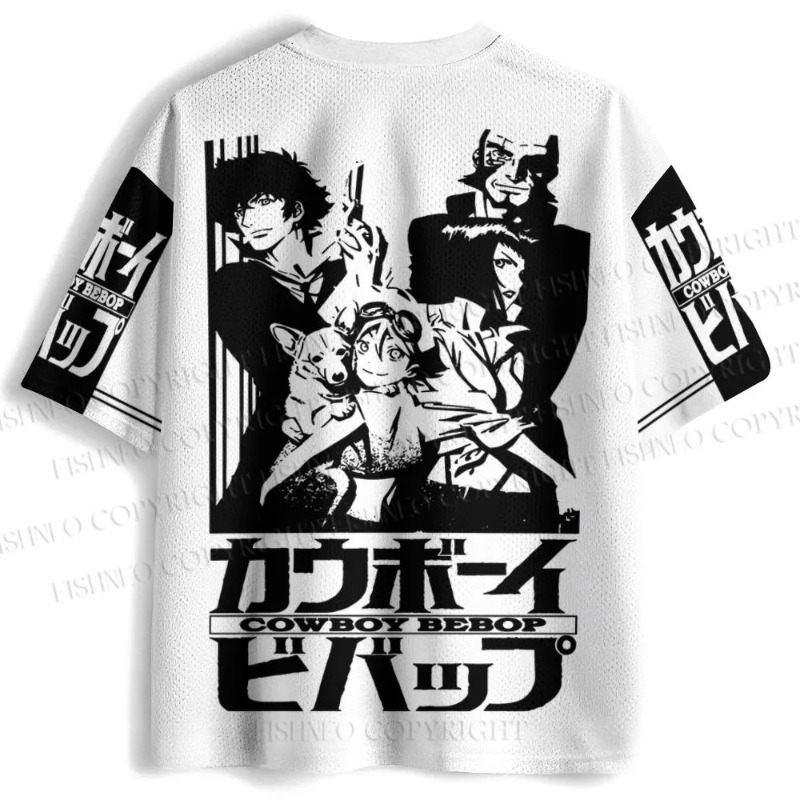 Anime Cowboy Bebop 3D Print T- - Street Fashion Magazine 评论和价格