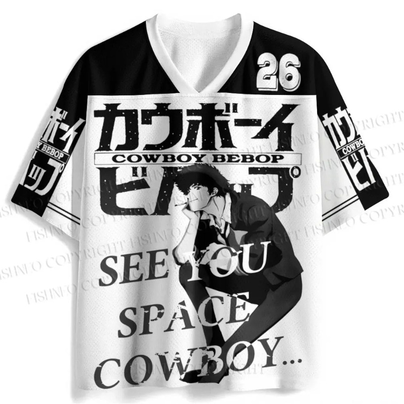 Anime Cowboy Bebop 3D Print T- - Street Fashion Magazine 评论和价格