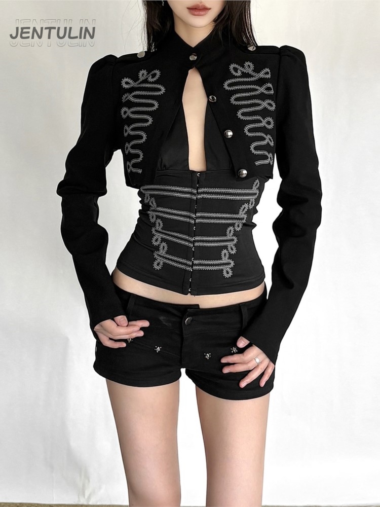 Y2K New Women 2 Piece Outfit M - Street Fashion Outfit Girl 评论和价格