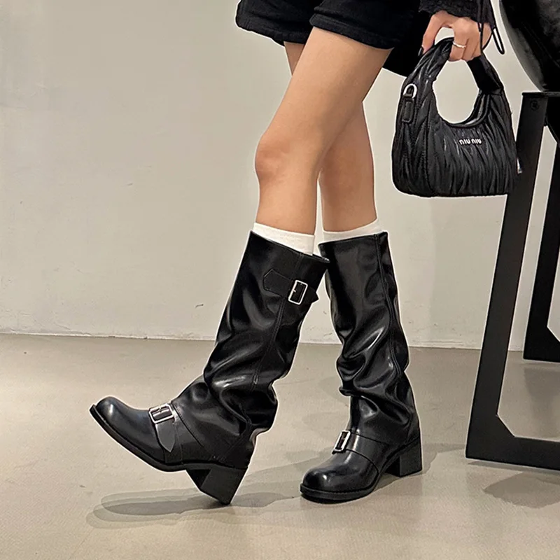 Woman Boots Knee High Platform - Street Fashion Trends 2025 评论和价格