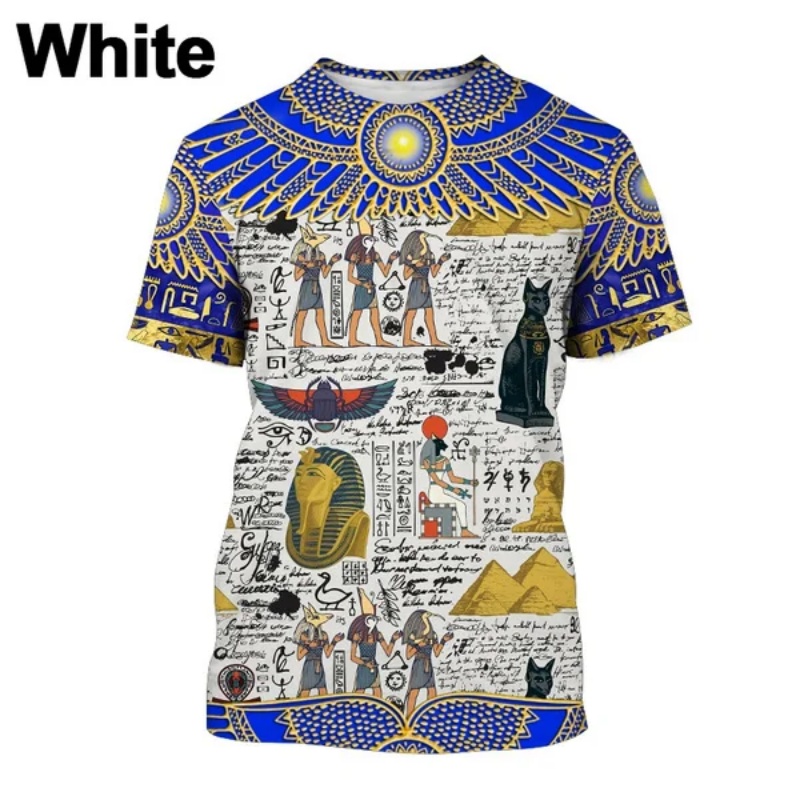 3D Printed Pharaoh Anubis T-Sh - Street Fashion Egypt 评论和价格