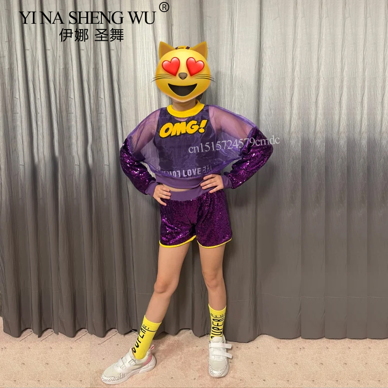 Girl's Jazz Dance Costume Chil - Street Fashion Outfit Girl 评论和价格