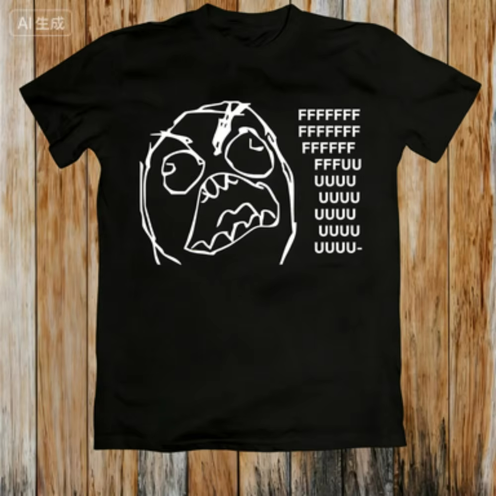 Summer New Style Angry Guy Fun - Street Fashion For Short Guys 评论和价格