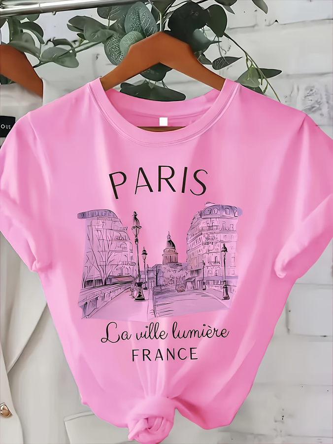 2026 New Women's Paris Print C - Street Fashion Trends 2025 评论和价格