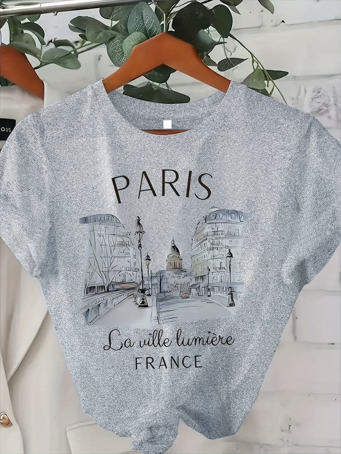 2026 New Women's Paris Print C - Street Fashion Trends 2025 评论和价格