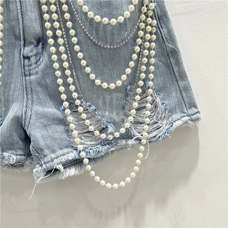 Ripped Holes Distressed Jean D - Distressed Jean Rip 评论和价格