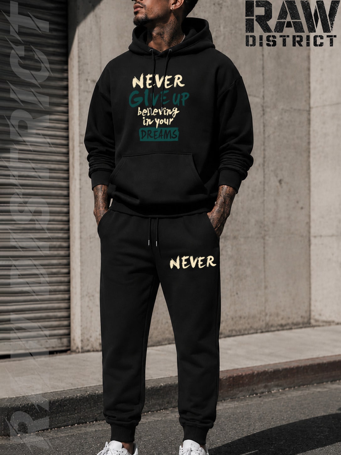 Men's Hoodie And Sweatpants Se - Graphic Hoodie Streetwear 评论和价格