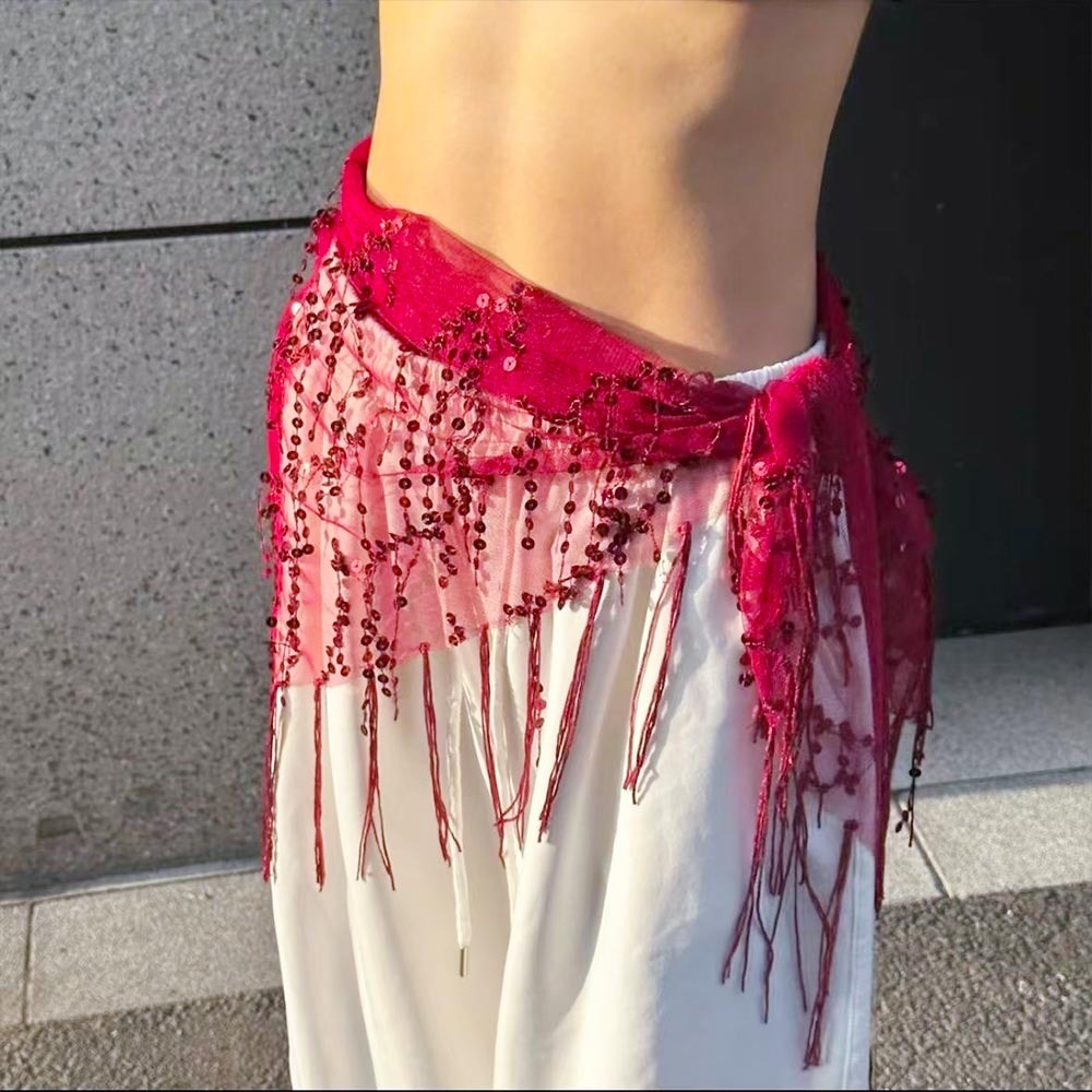 Fashion Sequins Belly Dance Be - Street Fashion Thailand 评论和价格