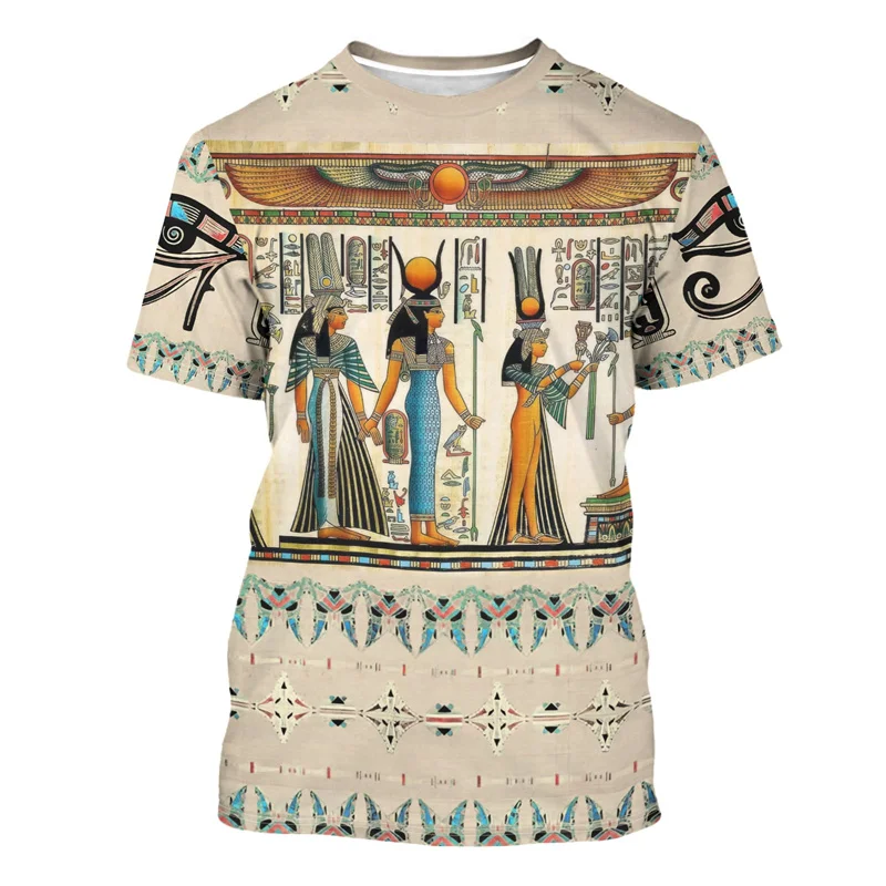 Summer 3D Print Ancient Egypt  - Street Fashion Egypt 评论和价格