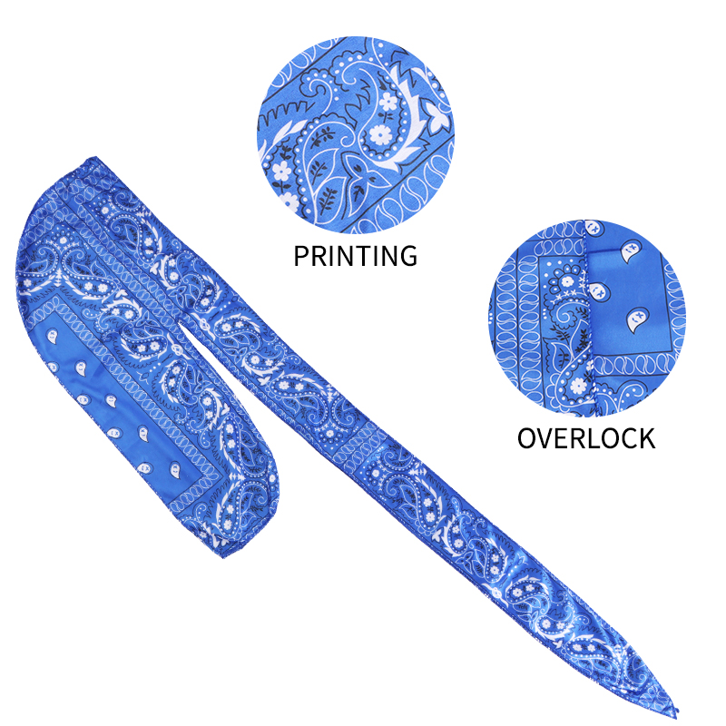Amoeba Print Silky Durag Banda - Street Fashion Hijab 评论和价格