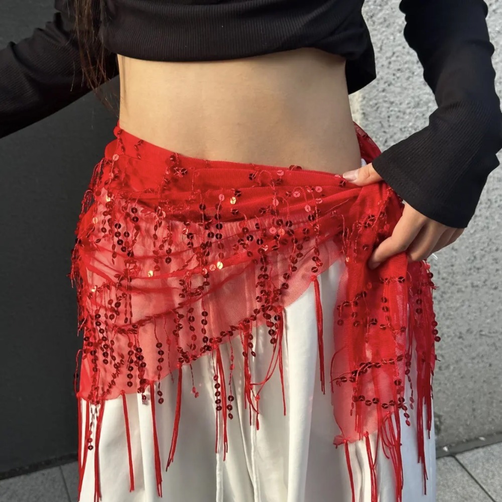 Fashion Sequins Belly Dance Be - Street Fashion Thailand 评论和价格