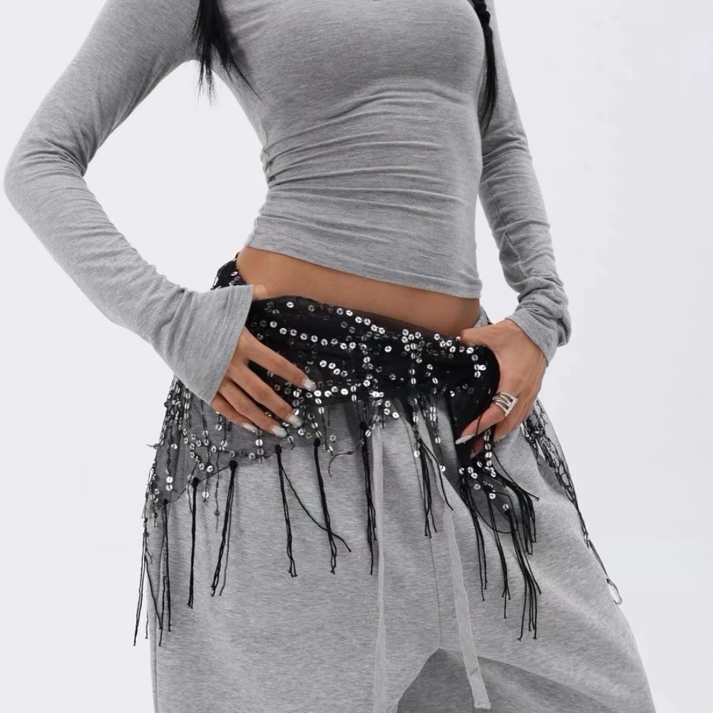Fashion Sequins Belly Dance Be - Street Fashion Thailand 评论和价格