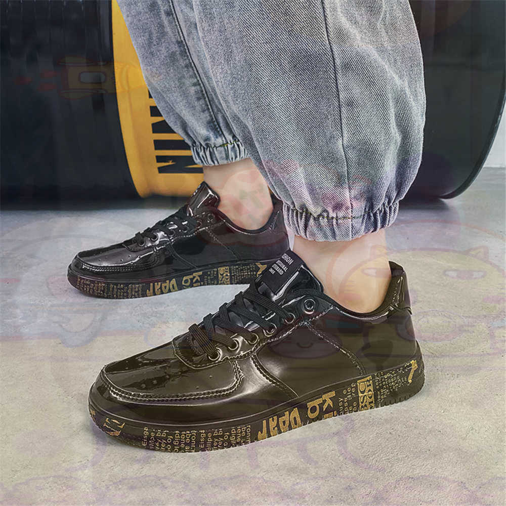 Round Foot Size 45 Sneakers Wh - Street Fashion Asian Men 评论和价格