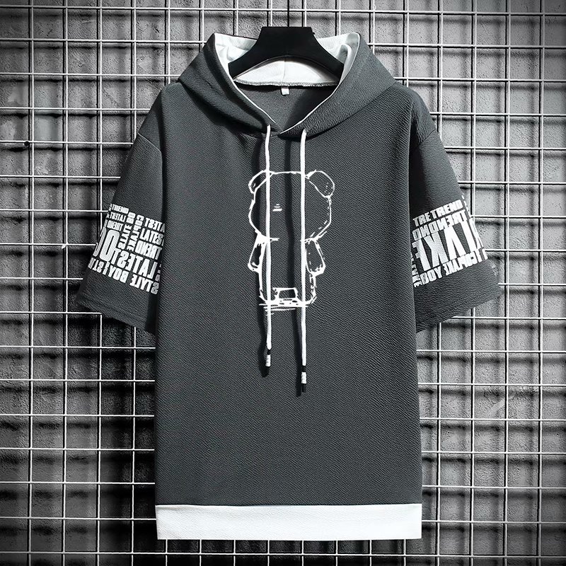T Shirt for Men Clothing Stree - Graphic Hoodie Streetwear 评论和价格