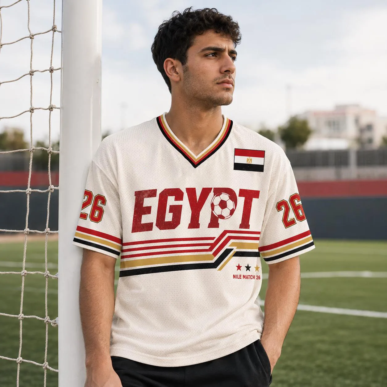 2026 Egypt jersey retro V-neck - Street Fashion Egypt 评论和价格